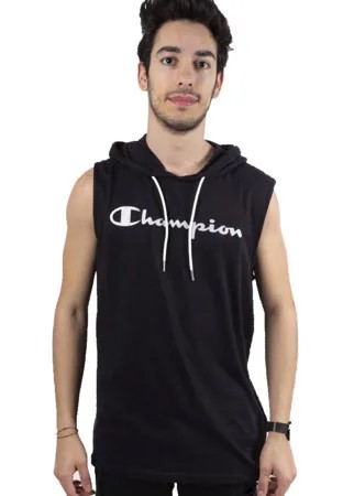 Майка мужская Champion Legacy American Classics Hooded Sleeveless T-Shirt черная M