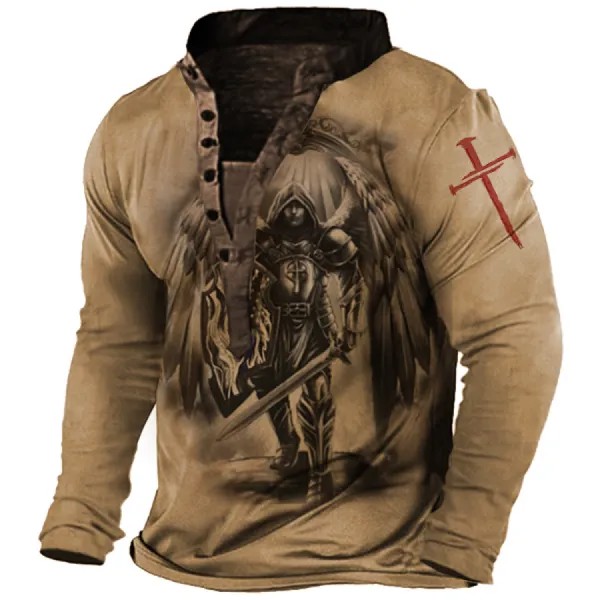 Рубашка мужская Henley Paladin Cross