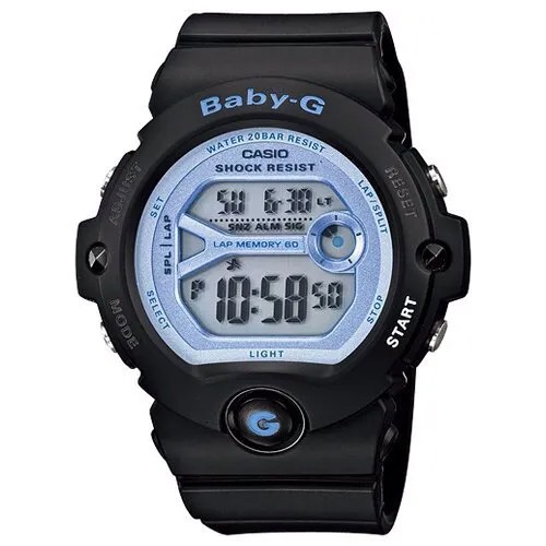Наручные часы CASIO Baby-G BG-6903-1E, голубой, черный