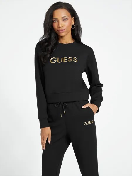 Толстовка с логотипом Sol Guess Factory, черный