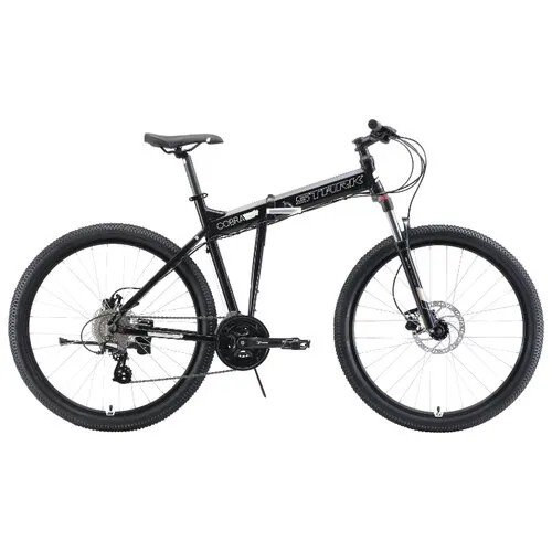 Горный (MTB) велосипед STARK Cobra 27.3 HD (2019) черный/белый 20