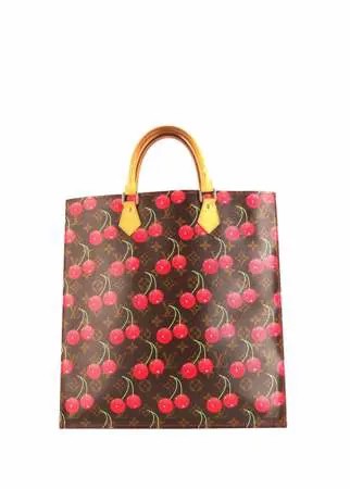 Louis Vuitton сумка-тоут Sac Plat pre-owned из коллаборации с Takashi Murakami