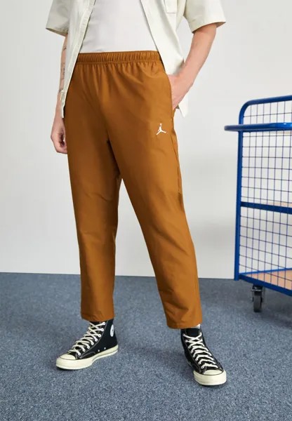 Спортивные брюки CROP Jordan, британский коричневый/(белый)