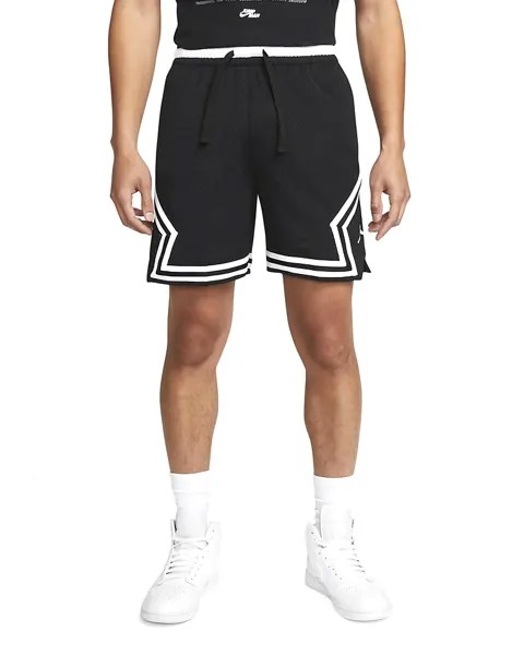 Мужские черные сетчатые шорты Jordan Dri-Fit (DH9075 010)