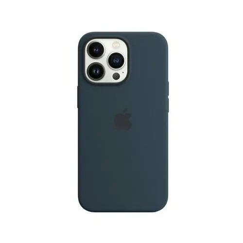 Панель-накладка Apple Silicone Case with MagSafe Abyss Blue для iPhone 13 Pro