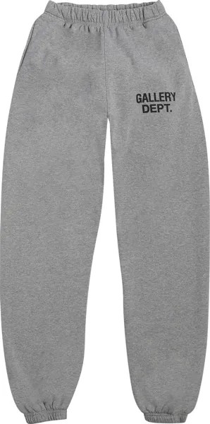 Спортивные брюки Gallery Dept. GD English Logo Sweatpants 'Heather Grey', серый