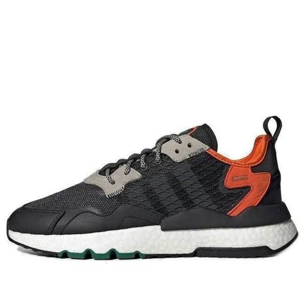 Кроссовки ночные джоггеры Adidas, черный