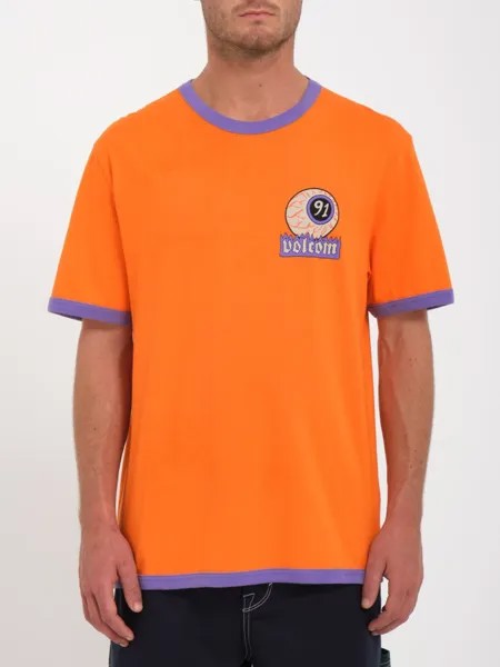 Футболка VOLCOM Fa Nando Von Arb Ringer Sst Carrot