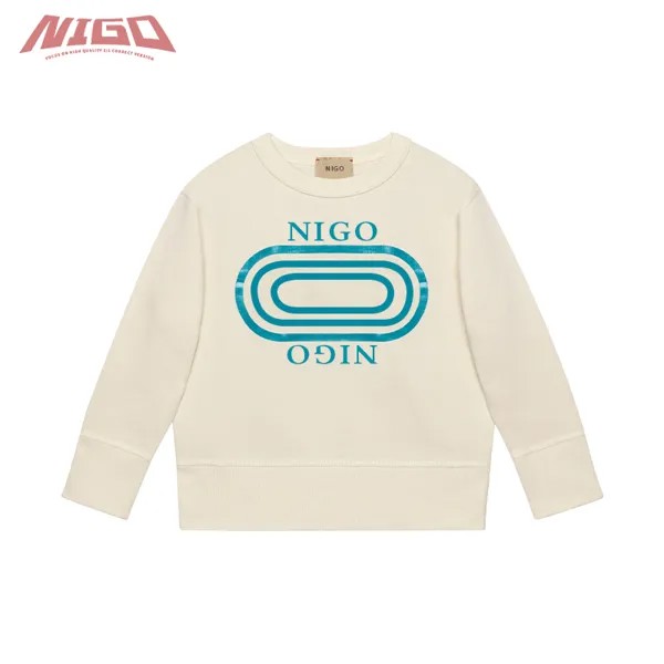Детская хлопковая толстовка NIGO для мальчиков и девочек Pop It # nigo31289