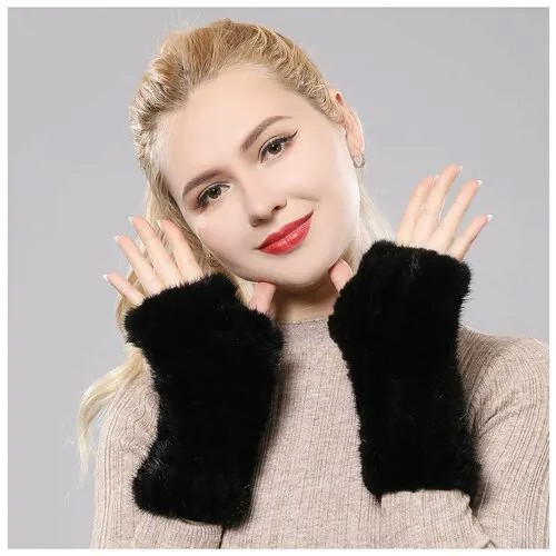 Митенки Viozari Murri, демисезон/зима, размер S-M-L-XL, черный