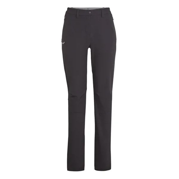 Спортивные брюки Salewa Puez Terminal 2 Durastretch Softshell, black out, 38 EU