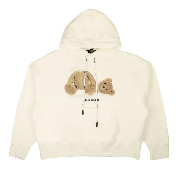 Худи Palm Angels PA Bear Hoody 'White/Brown', белый