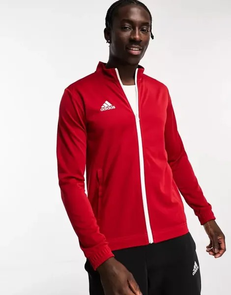Красная куртка на молнии adidas Football adidas performance