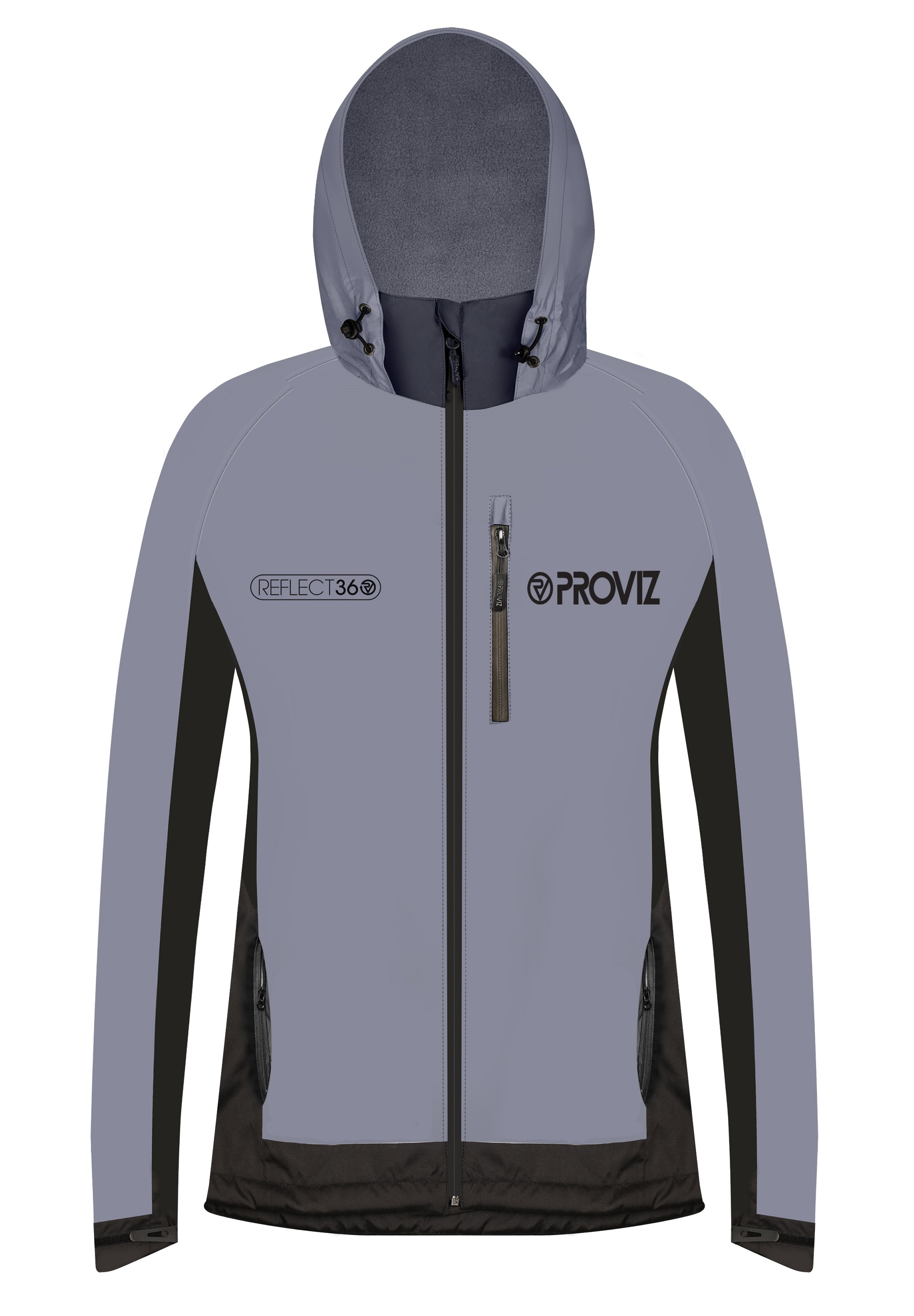 Куртка софтшелл Proviz Jacke REFLECT360, серебряный