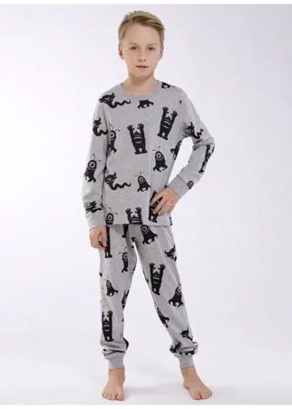 Пижама Roxy Foxy размер 146, серый меланж
