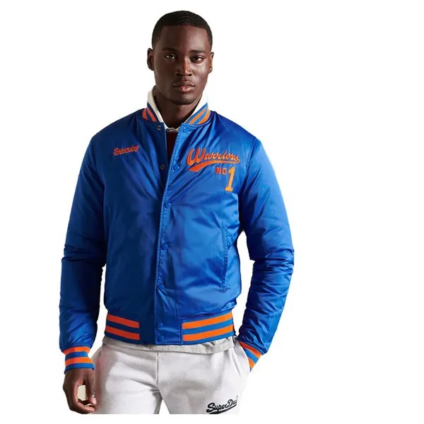 Куртка Superdry Varsity Bomber, синий