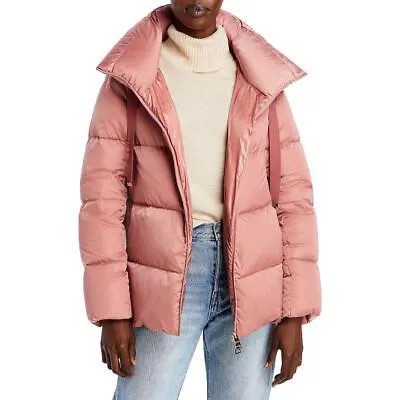 Женское теплое стеганое пальто из смеси розового пуха Herno, верхняя одежда 48 BHFO 5639