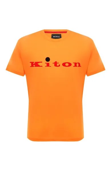 Хлопковая футболка Kiton