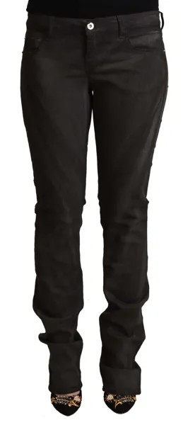 Брюки CNC COSTUME NATIONAL Черные хлопковые узкие брюки со средней талией W29 Рекомендуемая розничная цена 300 долларов США
