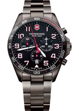 Швейцарские наручные  мужские часы Victorinox Swiss Army 241890. Коллекция Fieldforce Chrono