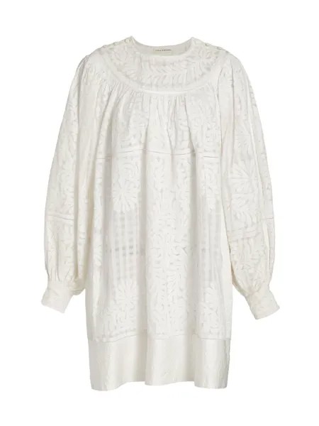 Свободное платье Bianca с цветочным принтом Ulla Johnson