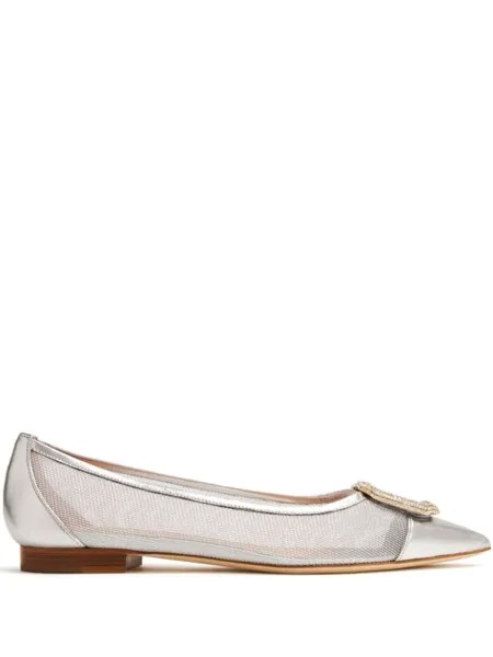 Malone Souliers балетки Lina, серебряный