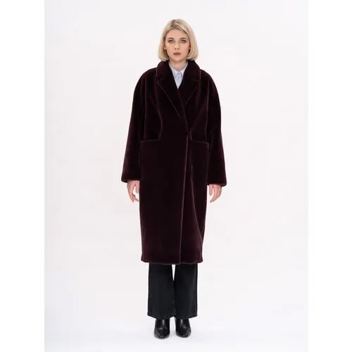 Пальто ALEF, размер 42, фиолетовый