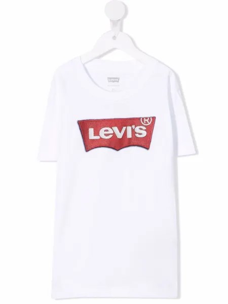 Levi's Kids длинная футболка с логотипом
