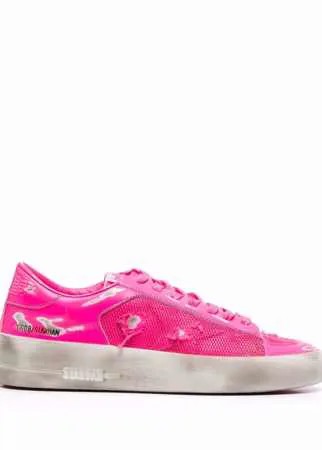 Golden Goose кеды с эффектом потертости