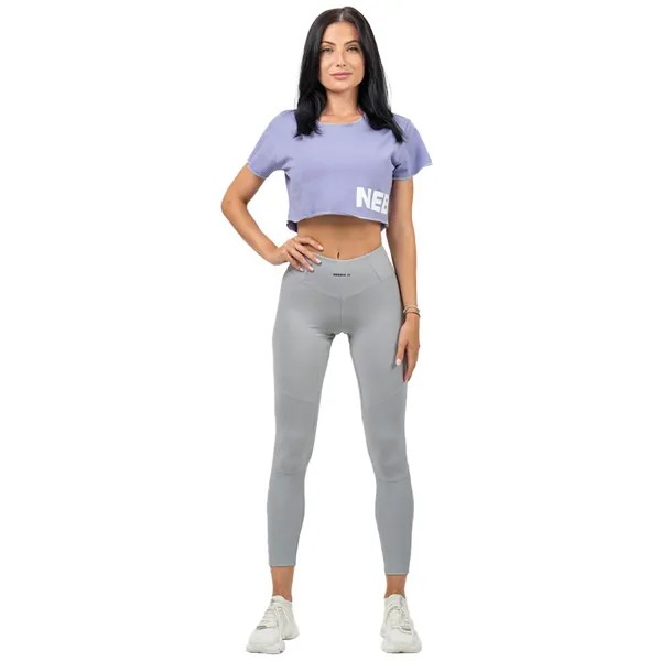 Футболка с коротким рукавом Nebbia Oversized Powerhouse, серый
