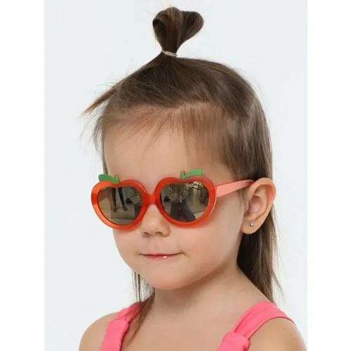 Солнцезащитные очки Molo, овальные, оранжевый