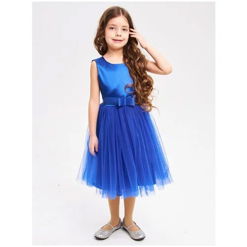 Школьное платье Вестифика, размер 28, синий
