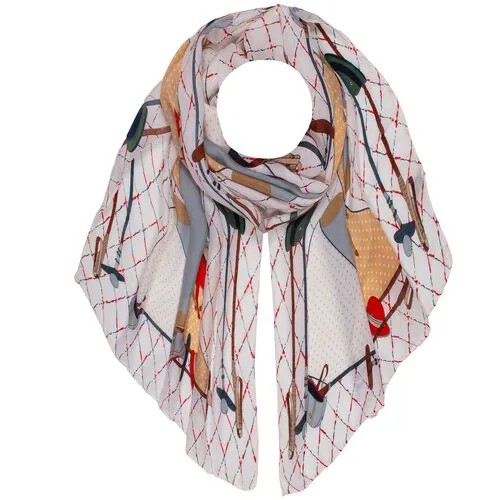 Палантин женский Mellizos S14-27ZM 205-4 голубой 80*180