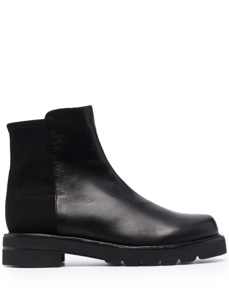 Stuart Weitzman двухцветные ботильоны, черный