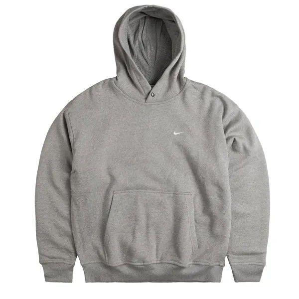Толстовка Solo Swoosh Thermo Fleece Hoodie Nike, серый