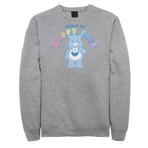 Флисовый свитшот Big & Tall Care Bears This Is My Happy Face Licensed Character