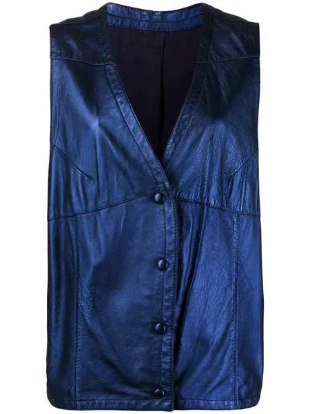 A.N.G.E.L.O. Vintage Cult однобортный жилет 1970-х годов