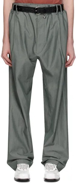 Серые многослойные брюки Vivienne Westwood