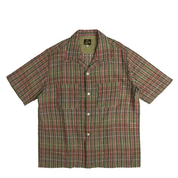 Рубашка One-Up Shirt - Pe/R Chiffon Sucker Plaid Needles, зеленый