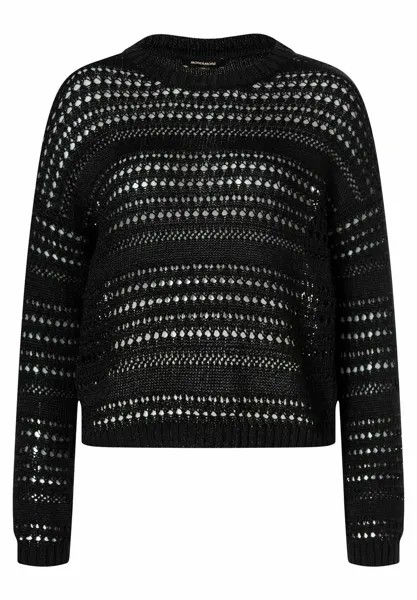 Вязаный свитер AJOUR More & More, цвет schwarz