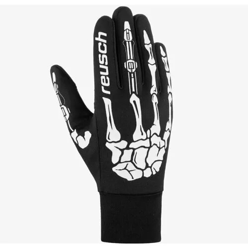 Перчатки Reusch, размер 4,5, черный