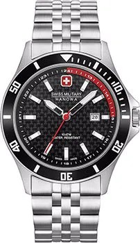 Швейцарские наручные  мужские часы Swiss military hanowa 06-5161.2.04.007.04. Коллекция Flagship Racer