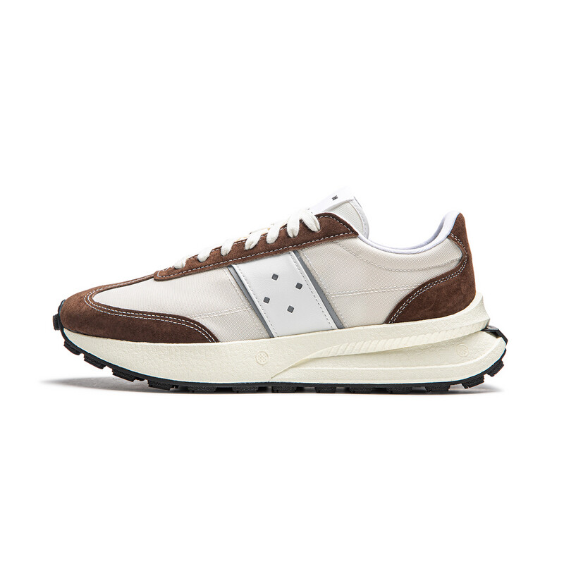 Кроссовки LiNing Lifestyle Shoes Unisex Low-top White, коричневый