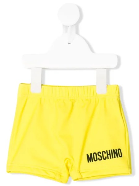 Moschino Kids плавки-шорты с логотипом