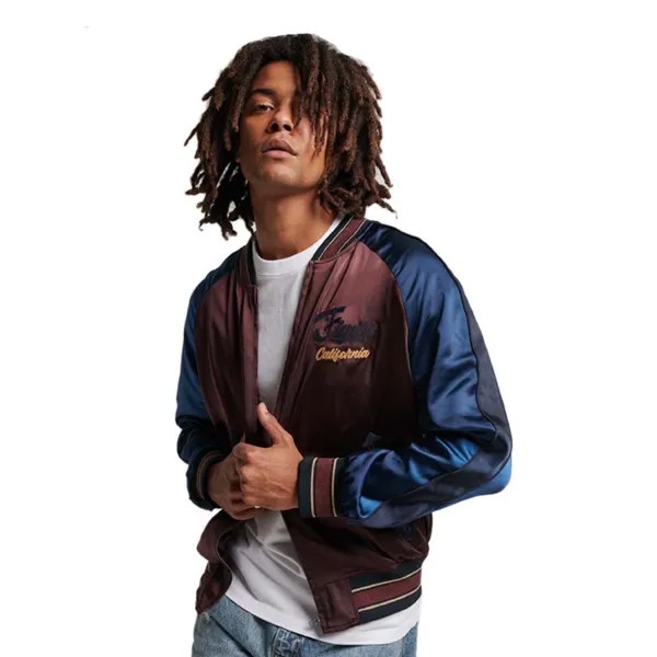 Куртка Superdry Vintage Suikajan Bomber, красный