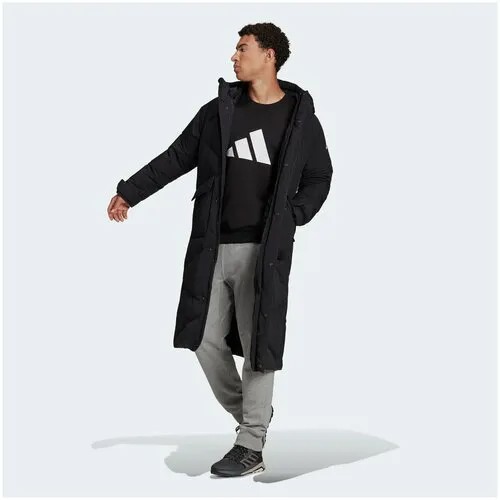 Парка Adidas Big Baffle Coat Черный L GT6536