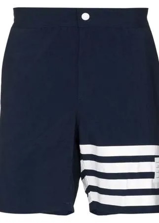 Thom Browne плавки-шорты с полосками 4-Bar