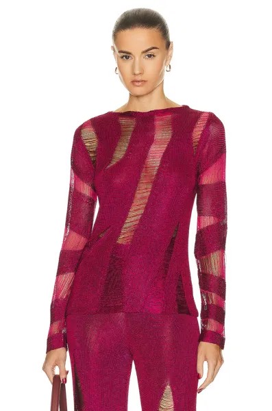 Свитер Cult Gaia Joline Knit Top, цвет Carmine
