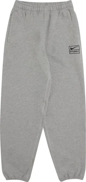 Брюки Nike x Stussy NRG BR Fleece Pant 'Grey', серый