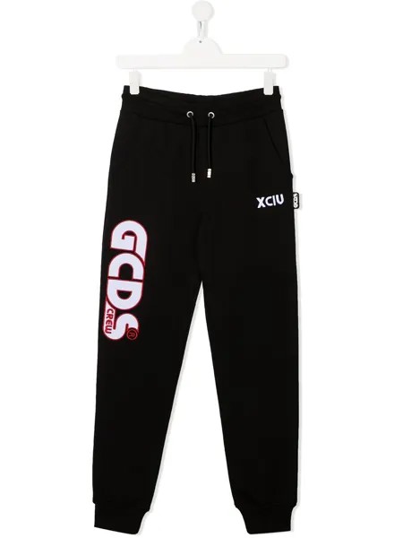 Gcds Kids спортивные брюки с логотипом